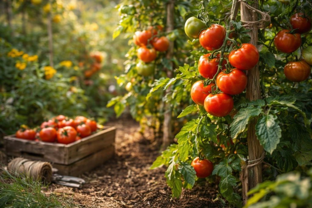Tomaten Garten