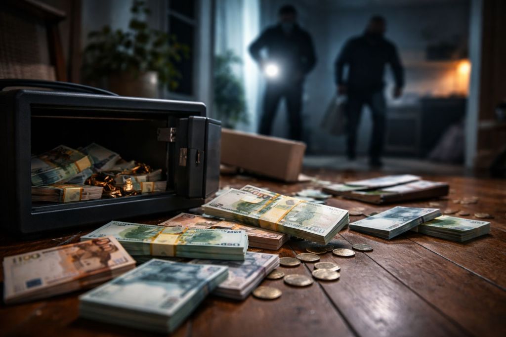 Einbruch Geld