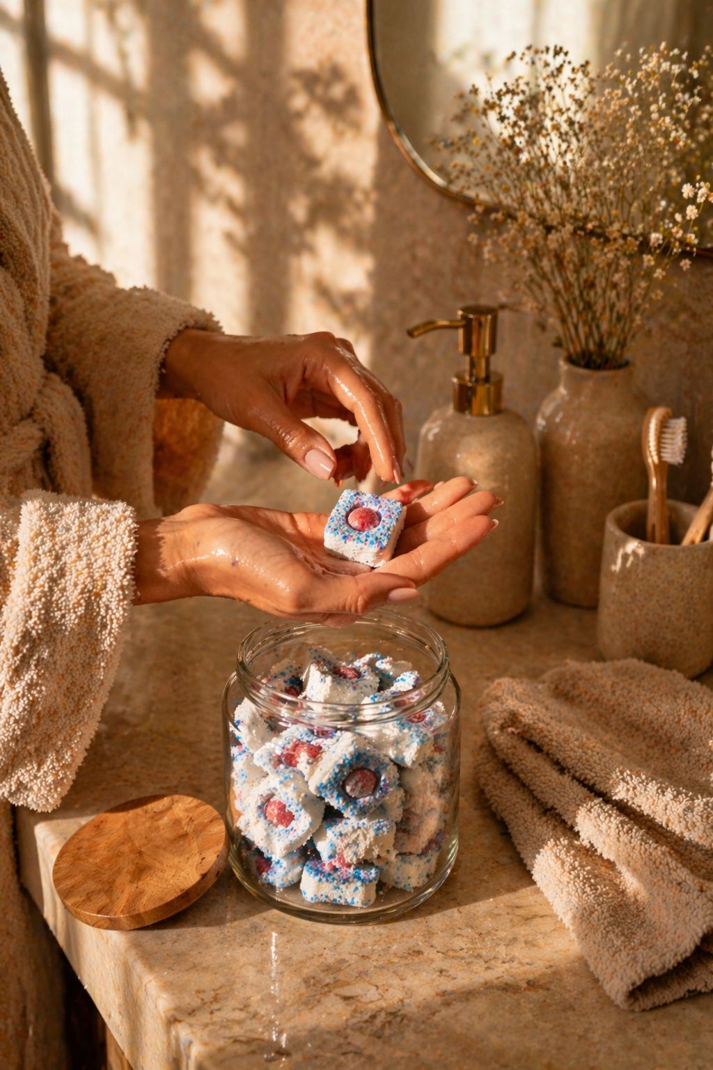 Spülmaschinentabs Bad