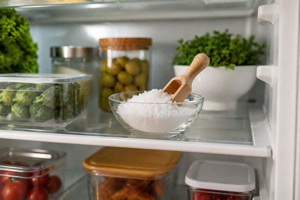 Kühlschrank Salz