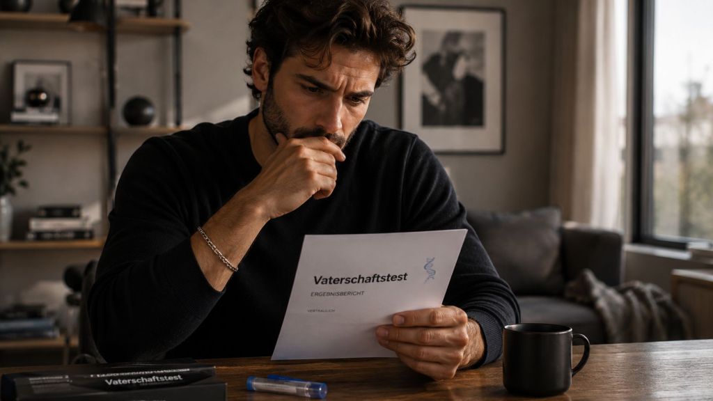 Mann Vaterschaftstest