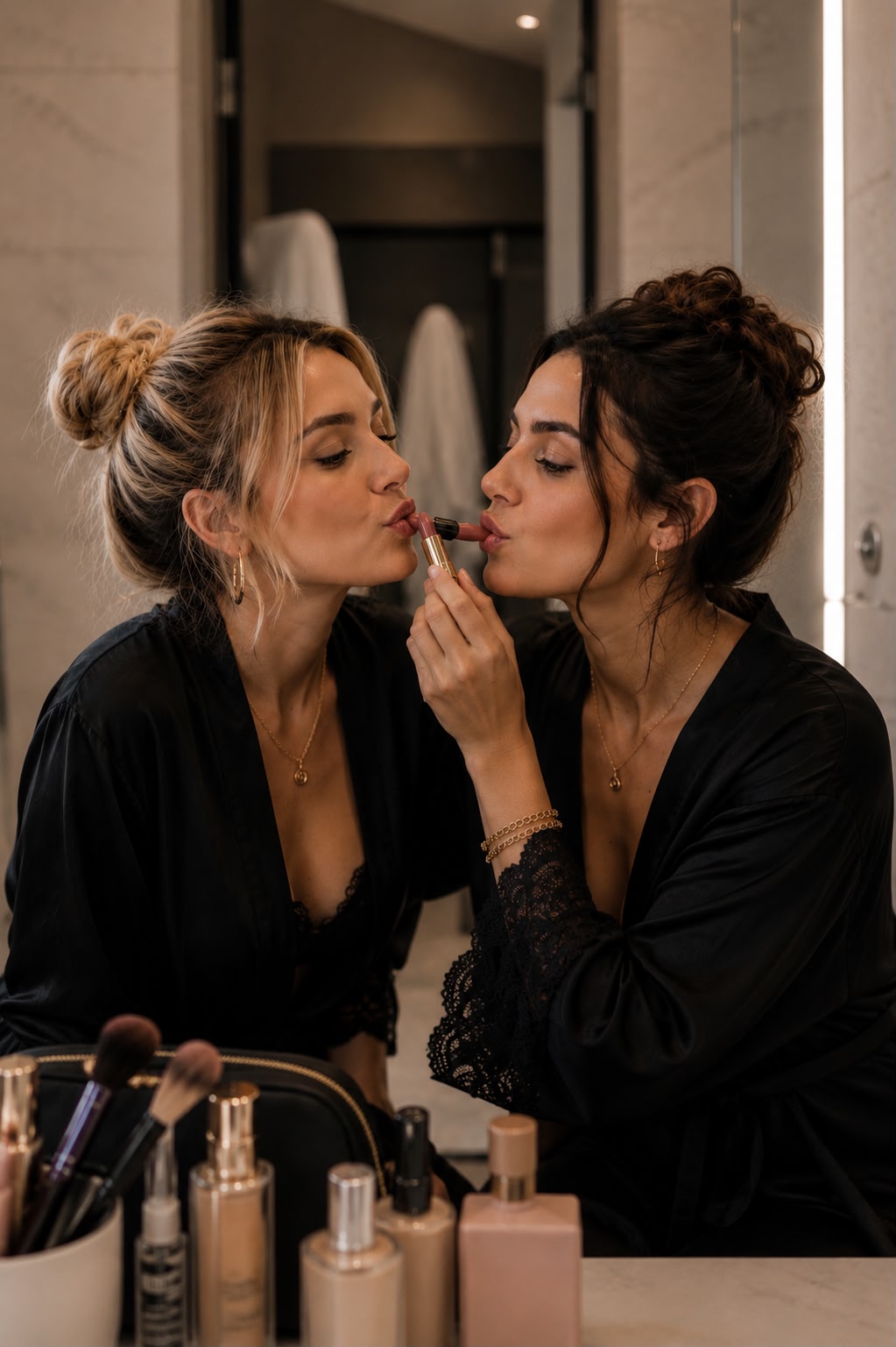 Frau Lippenstift