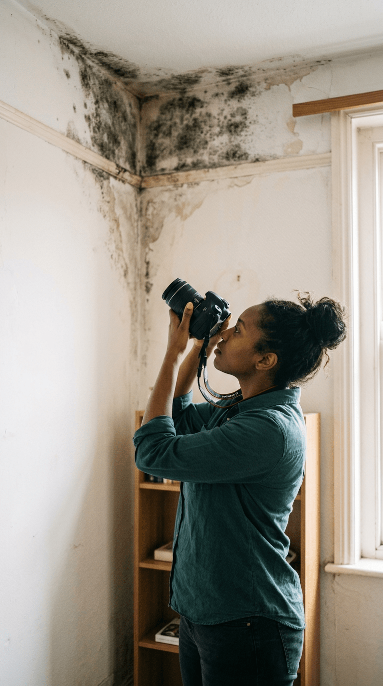 Schimmel in der Wohnung? Diese Rechte haben Mieter und das solltest du jetzt&nbsp;tun